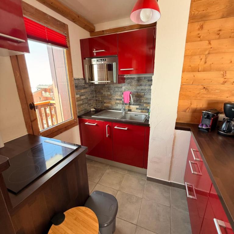 Appartement Ski aux pieds 3 ch balcon vue pistes et place parking - Appartamento con 3 Camere da Letto e con Balcone - 4