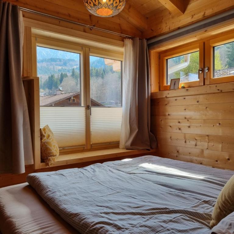 Holznest - dein Urlaub im gemütlichen Holzhaus - Appartamento con 1 Camera da Letto e Terrazza - 12