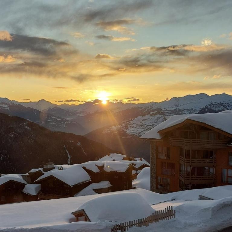 Studio 4 pers La Rosière 1850 Vue vallée & à 100m des pistes - Appartamento con 1 Camera da Letto - 1