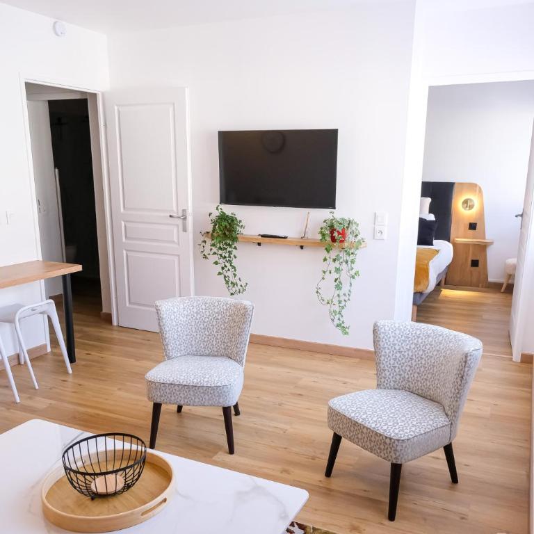 Rue Verte Proche Gare et Rouen Centre - Linge & Ménage Inclus - One-Bedroom Apartment - 1