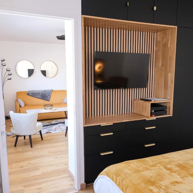 Rue Verte Proche Gare et Rouen Centre - Linge & Ménage Inclus - One-Bedroom Apartment - 32