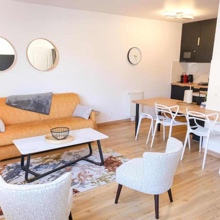 Rue Verte Proche Gare et Rouen Centre - Linge & Ménage Inclus - One-Bedroom Apartment - 34