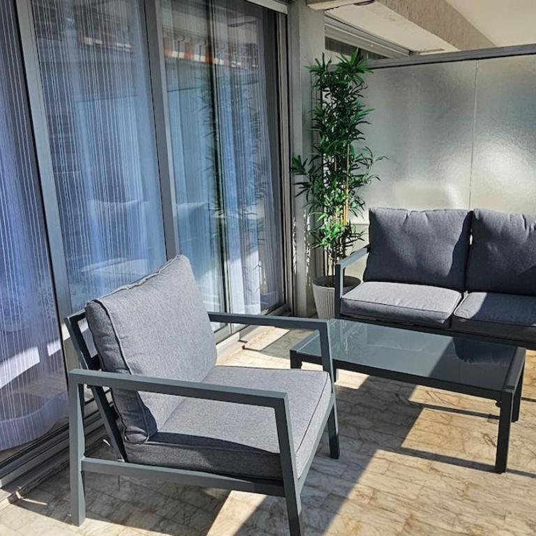 Le Syracuse - T2 - balcon vue mer - piscine - Parking - Apartment mit 1 Schlafzimmer - 6