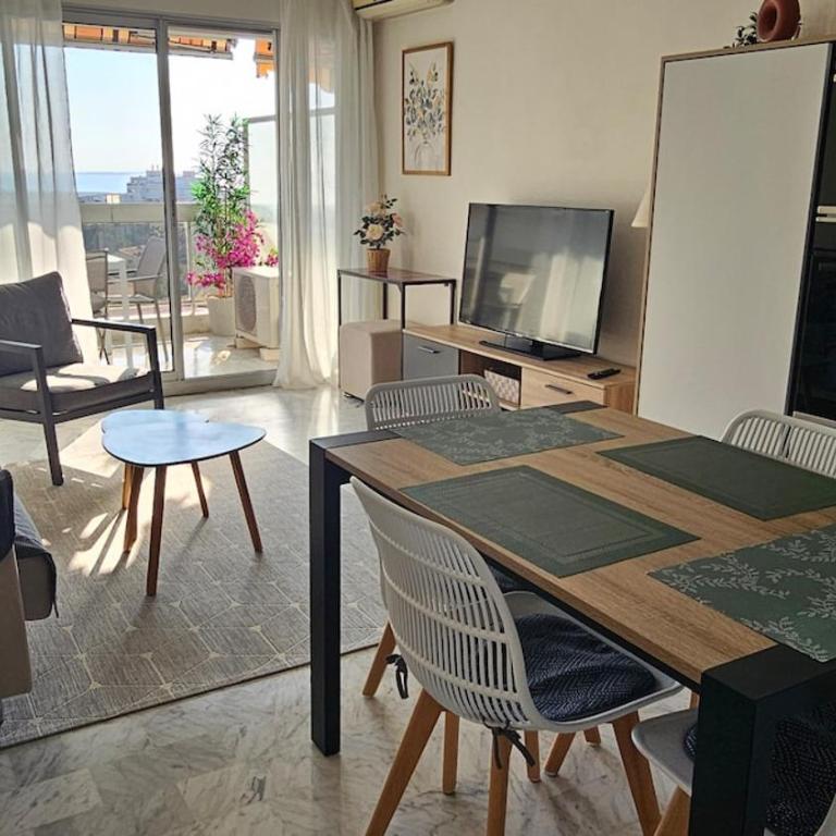 Le Syracuse - T2 - balcon vue mer - piscine - Parking - Apartment mit 1 Schlafzimmer - 9