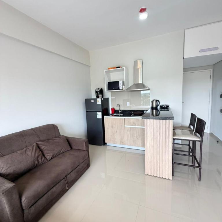 Departamento Monoambiente con piscina y vista en terraza - Apartamento de 1 dormitorio - 12
