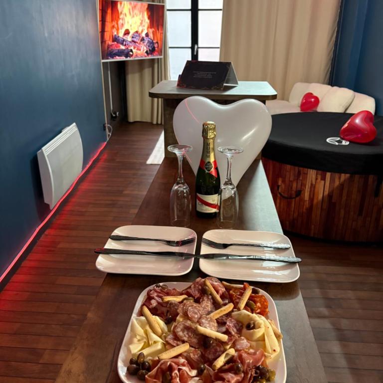 L'Envers SPA - Suite Romantique Metz Centre - Apartment mit 1 Schlafzimmer - 19
