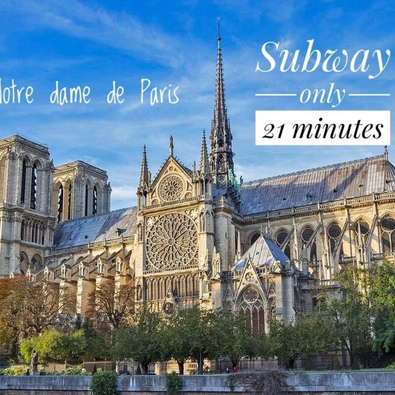 Cocon cosy à 21min de Notre Dame - Appartement - 18