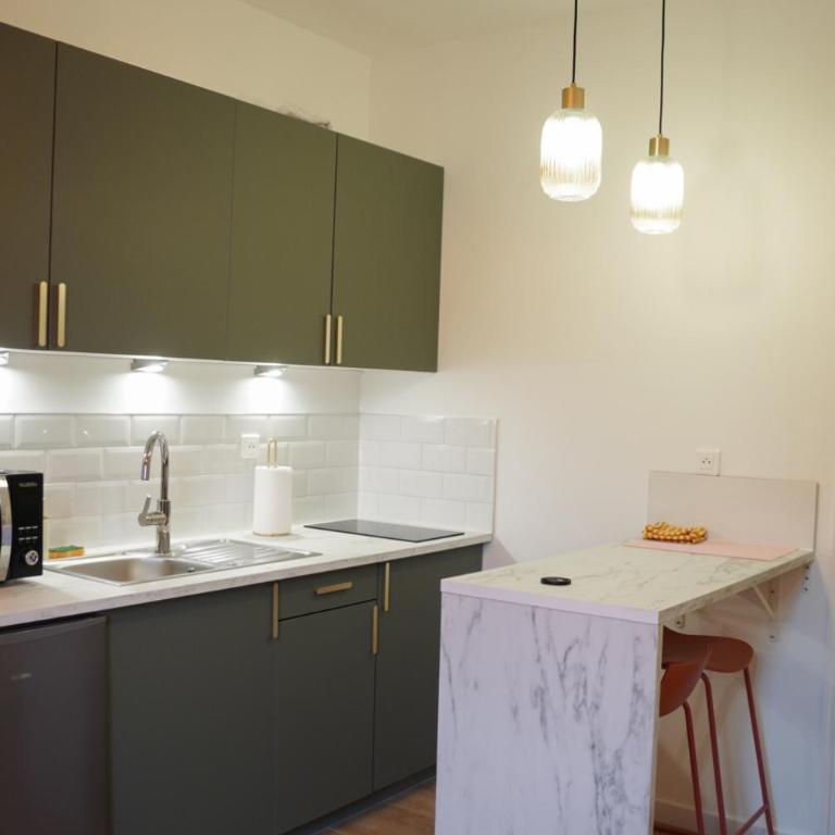 T2 Cosy - Proche centre - Stationnement gratuit - Apartamento de 1 dormitorio - 3