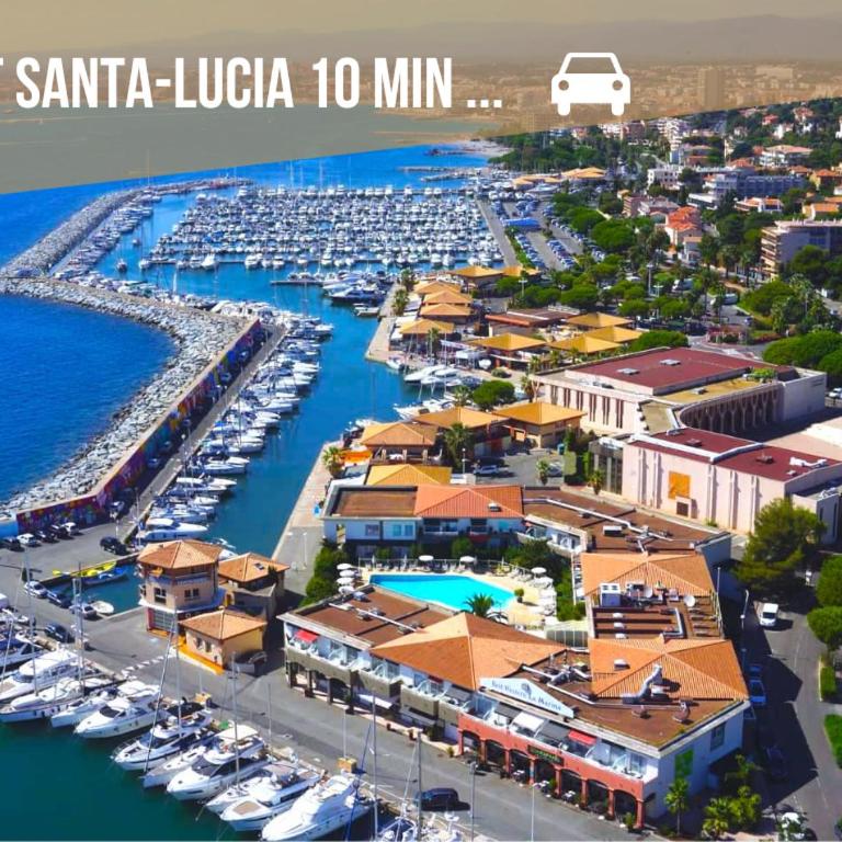 Joli 43m2 , Vue mer , piscine , parking - Apartamento de 1 dormitorio - 34
