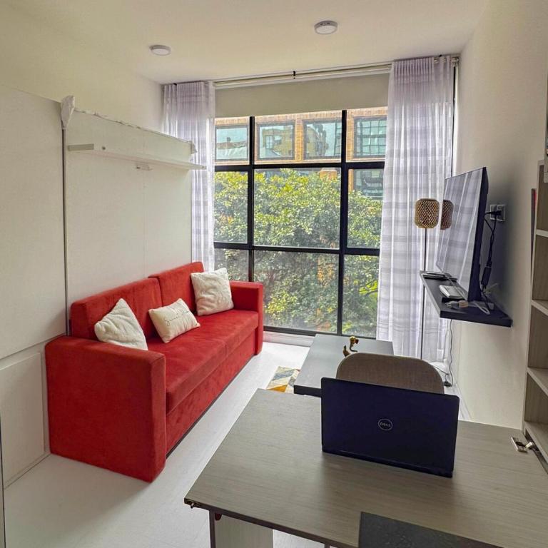 Loft moderno Park 93 con WiFi Cerca a embajadas - Apartamento de 1 dormitorio - 14