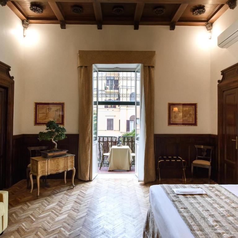 Villino Scipioni - Quadruple Room with Garden View - 6