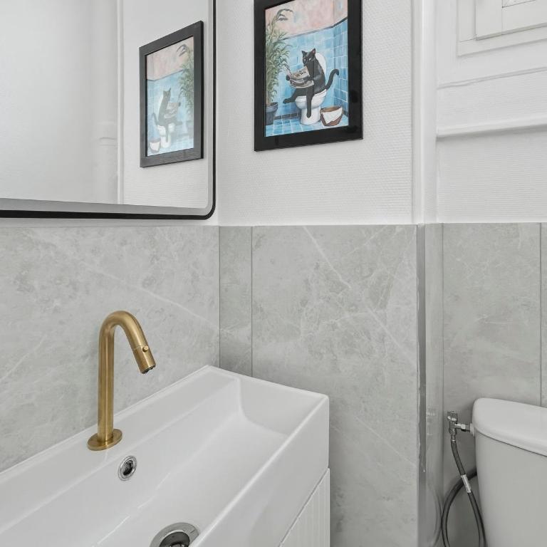 T4 élégant et lumineux cœur de ville, balcon - Three-Bedroom Apartment - 28