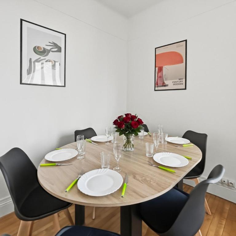 T4 élégant et lumineux cœur de ville, balcon - Three-Bedroom Apartment - 7