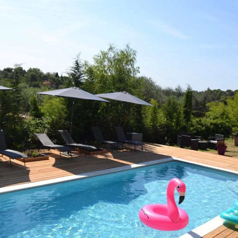 Grande villa conviviale et lumineuse avec piscine - Maison de Vacances - 1