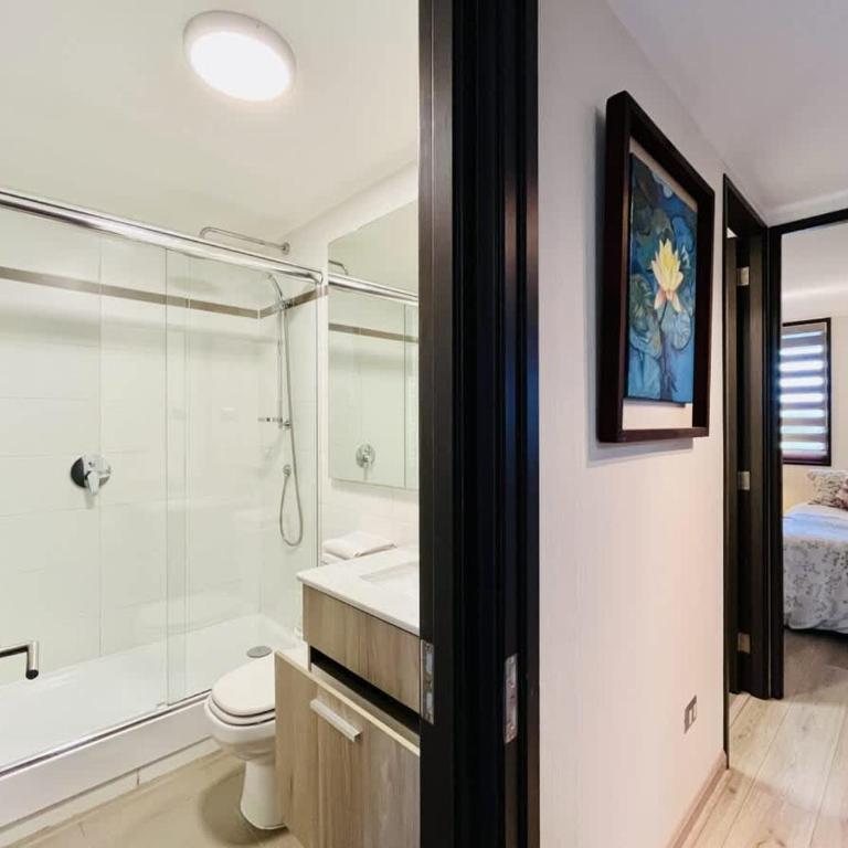 Urbano Costa Pucon - BBQ Laundry Parking Pool Wifi - Three-Bedroom Apartment - 36