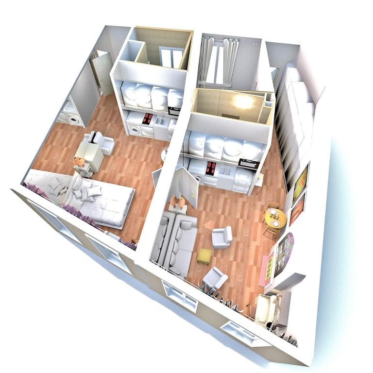 Charming Two Bedroom with AC At Notre - Dame - Appartamento - 7