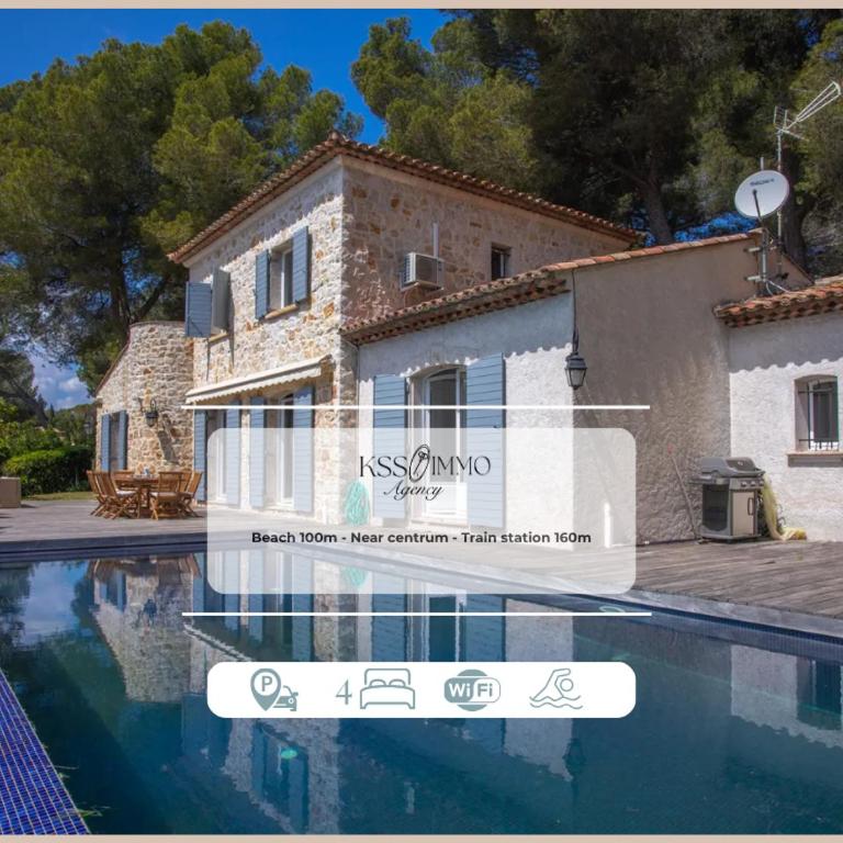 Villa, 8 pers, pieds dans l'eau - Villa - 1