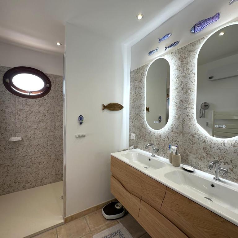 Villa Paloma pour 6 personnes avec piscine privée, à deux pas du Golf de Valcros, à La Londe-Les-Maures - Casa - 20