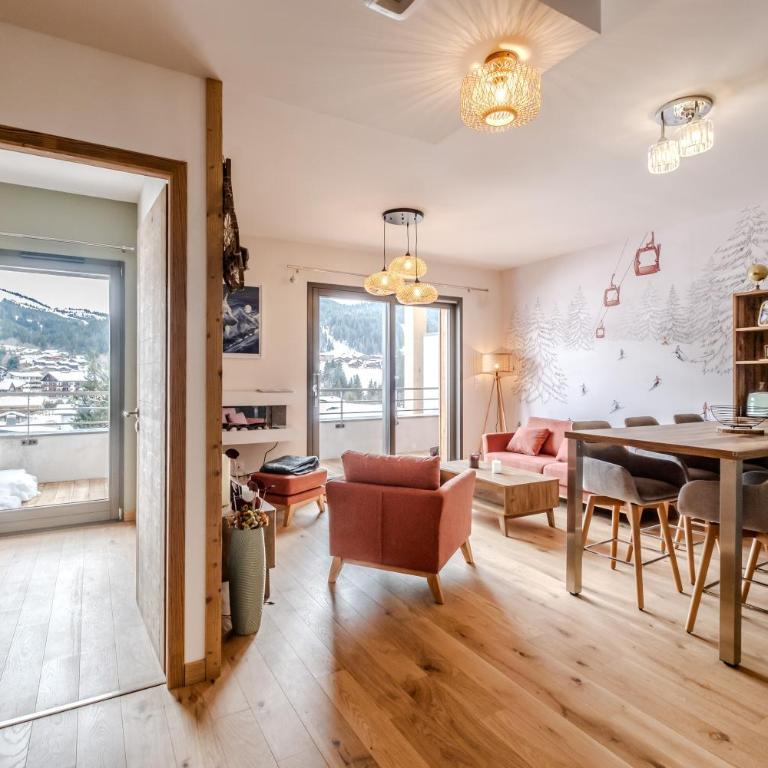 Les Gets - Nid du Chéry ski à pied vue panoramique - Apartamento de 2 dormitorios - 11