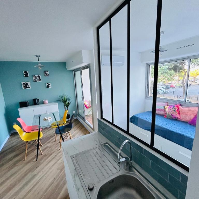 2 pièces design Port de Carnon, plage à 5 minutes à pied - Appartement 1 Chambre - 5