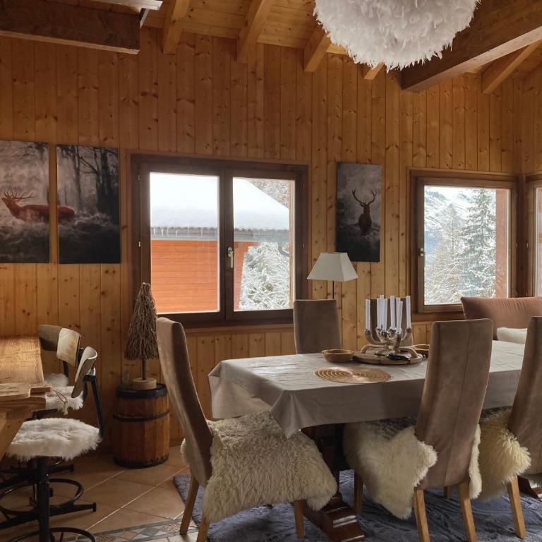 Chalet with stunning views, ideally located, deer nearby, ideal for families, not suitable for groups - Chalet mit 3 Schlafzimmern - 8