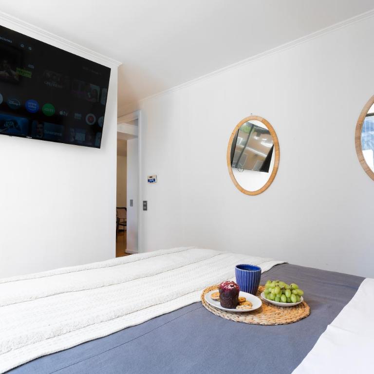 Dpto a pasos del Costanera center con aire acondicionado en Barrio el Golf - Two-Bedroom Apartment - 28