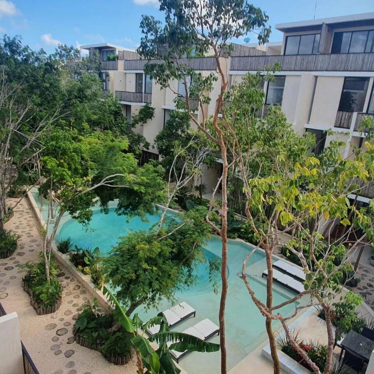 Palalma Casa Tulum Luxury 2BR Suite & Iconic Pool - Apartamento de 2 dormitorios con vistas a la piscina - 4