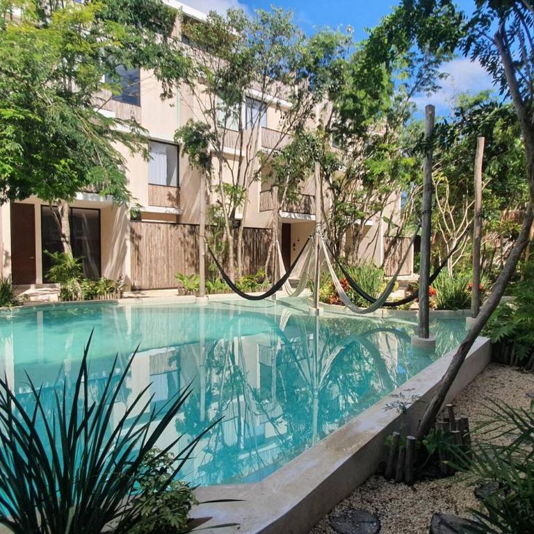 Palalma Casa Tulum Luxury 2BR Suite & Iconic Pool - Apartamento de 2 dormitorios con vistas a la piscina - 27