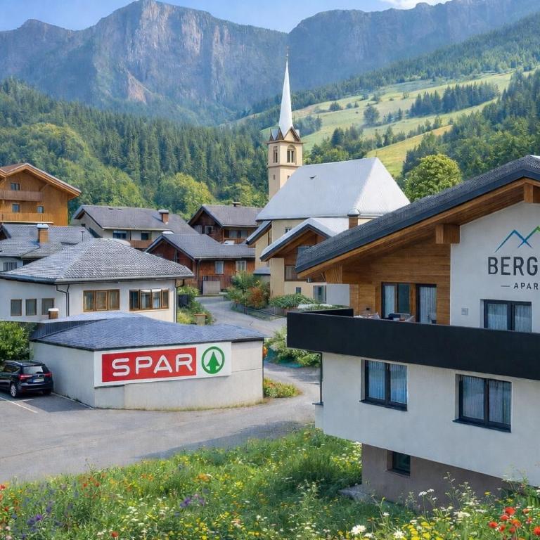 Aparthotel Bergtraum - Apartment mit 1 Schlafzimmer und Balkon - 1