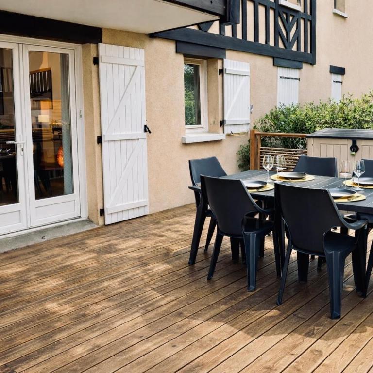 Grande terrasse 300m plage Parking privé 4 pers - One-Bedroom Apartment - 1