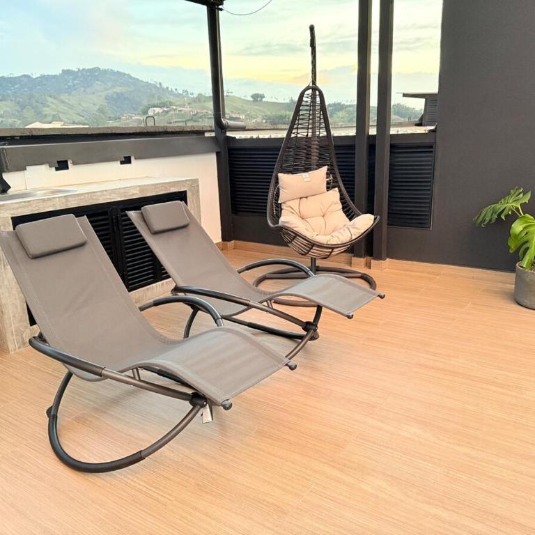 New studio, exceptional location with parking - Apartamento de 1 dormitorio - 38