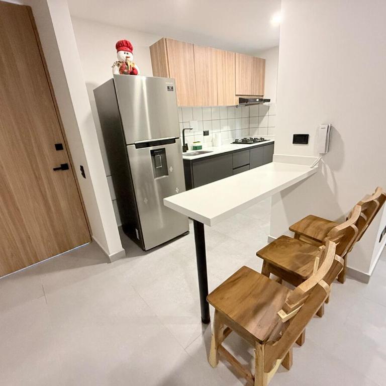 New studio, exceptional location with parking - Apartamento de 1 dormitorio - 23