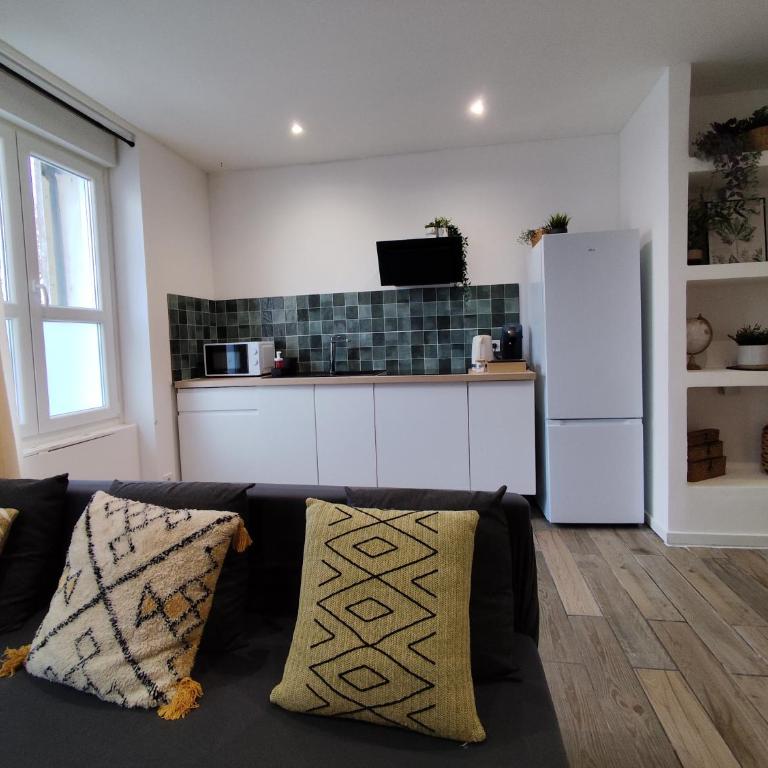 Appart cosy Musée Auto Parc Expo stationnement gratuit 4 Pers 1Ch - One-Bedroom Apartment - 9