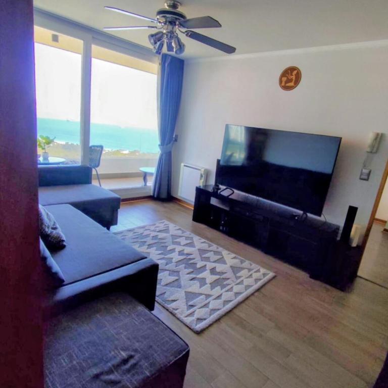Reñaca, vista al mar y piscina temperada - Two-Bedroom Apartment - 7