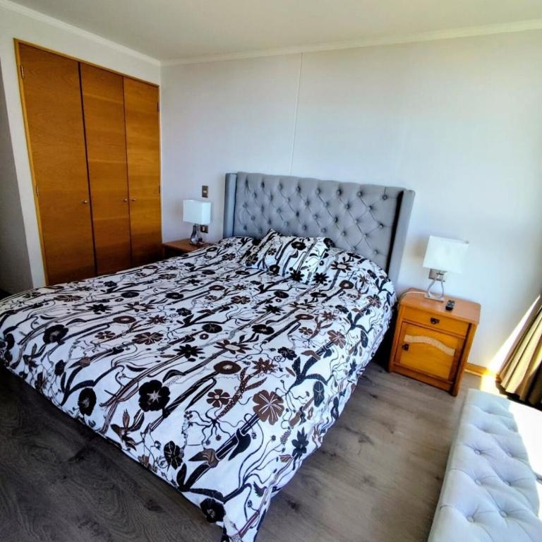 Reñaca, vista al mar y piscina temperada - Two-Bedroom Apartment - 8