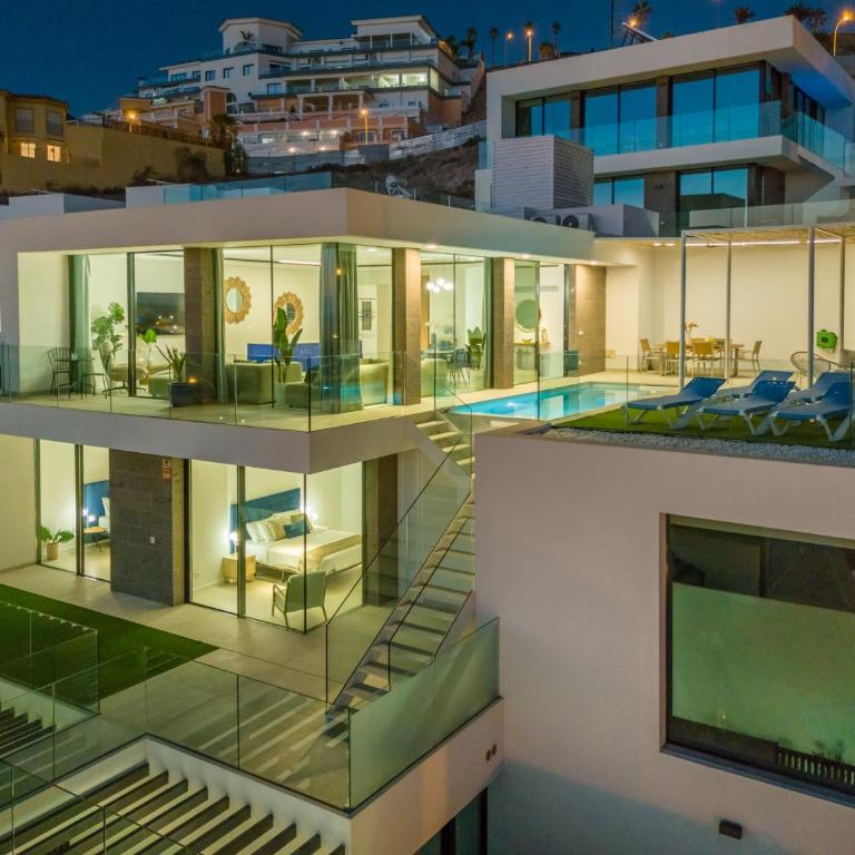Villa D with PRIV, heated pool, ocean view THE VIEW TENERIFE - Villa - 53