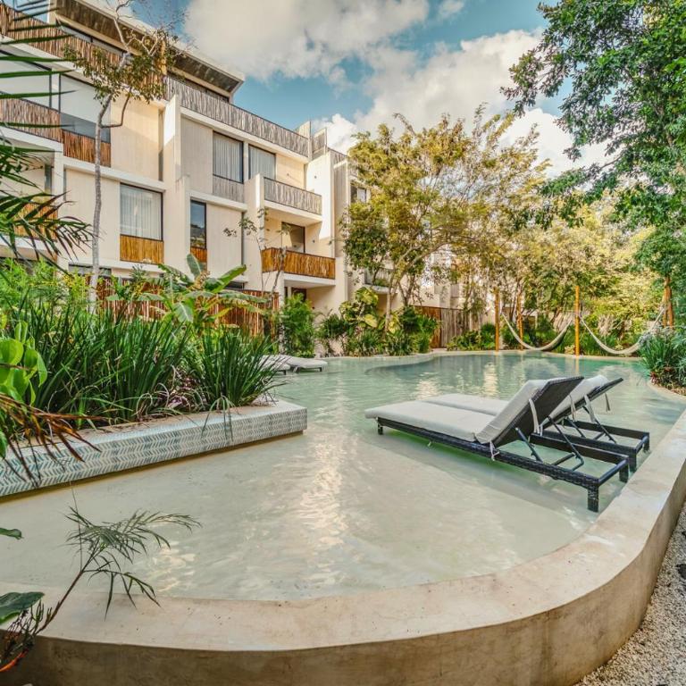 Palalma Casa Tulum Luxury 2BR Suite & Iconic Pool - Apartamento de 2 dormitorios con vistas a la piscina - 62