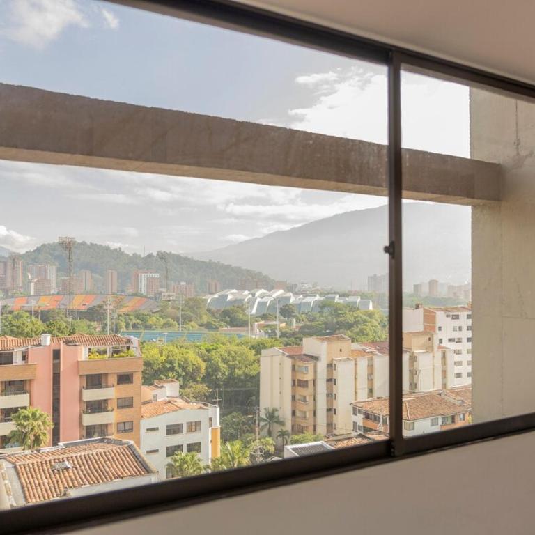 Loft moderno con vista al Atanasio Girardot en Laureles - Apartamento de 1 dormitorio - 22