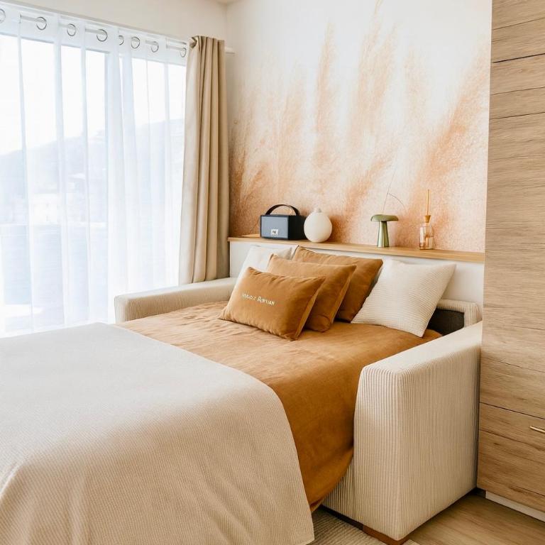 Sweet Home - Cocon élégant, balcon, vue montagnes & parking privé - One-Bedroom Apartment - 10