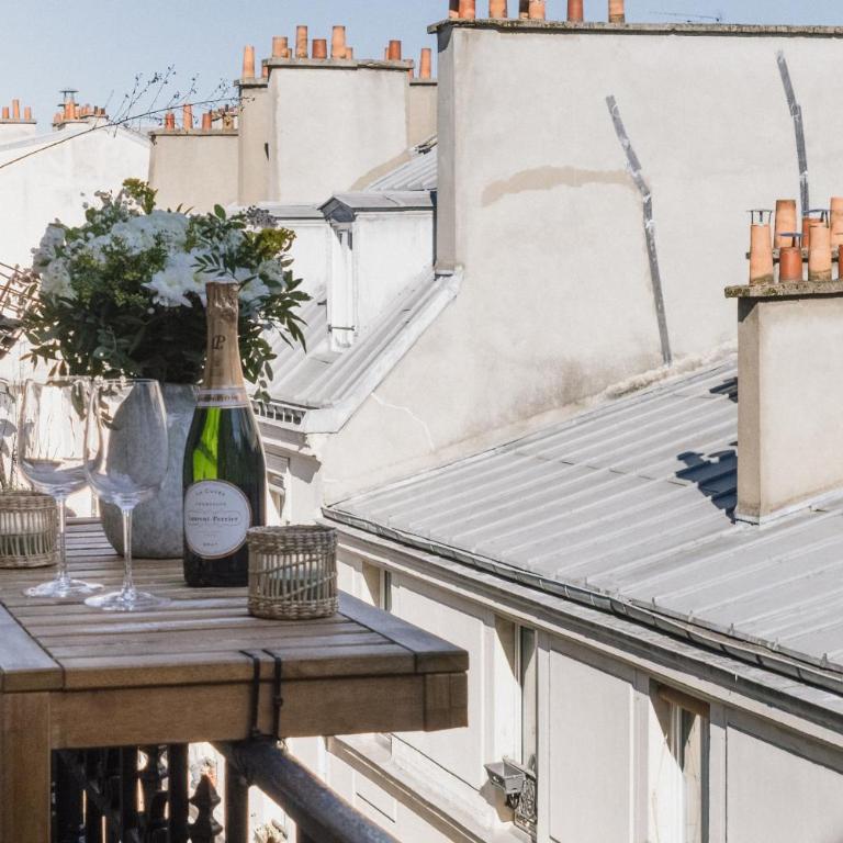 Elegant Sunlit Flat with Balcony near Parc Monceau - B94 - Appartement 1 Chambre - 6