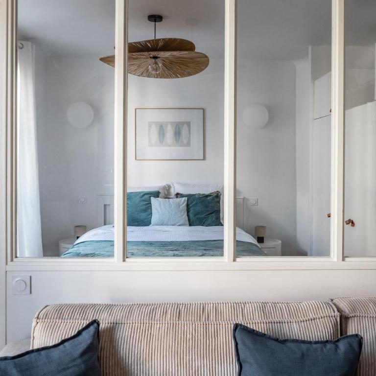 Elegant Sunlit Flat with Balcony near Parc Monceau - B94 - Appartement 1 Chambre - 9