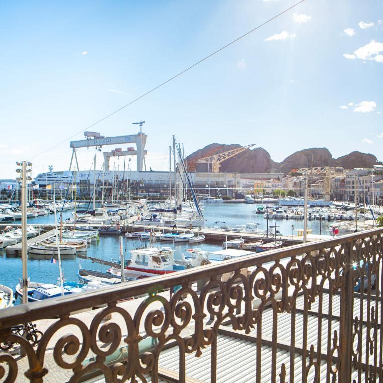 Balcon filant sur le port de La Ciotat, bienvenue! - Apartment mit 1 Schlafzimmer - 7