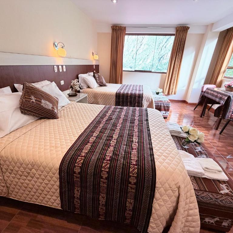 Boutique Inka Hotel - Habitación Doble Deluxe - 2 camas dobles - 1