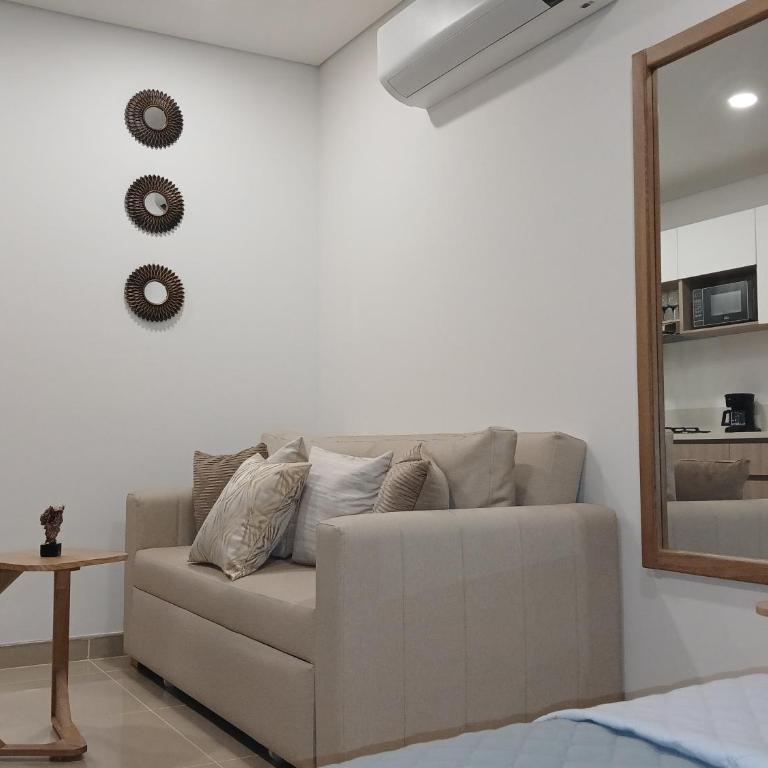 Apartamento Nuevo en Reserva del Mar 2 con Balcón y Piscina, Rodadero Sur, Santa Marta - Apartamento de 1 dormitorio - 28