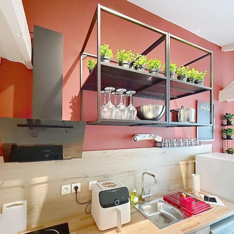 Grand T3 centre Jaude 6 personnes - Appartamento con 2 Camere da Letto - 14