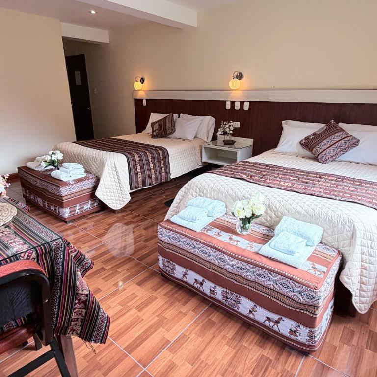 Boutique Inka Hotel - Habitación Doble Deluxe - 2 camas - 2