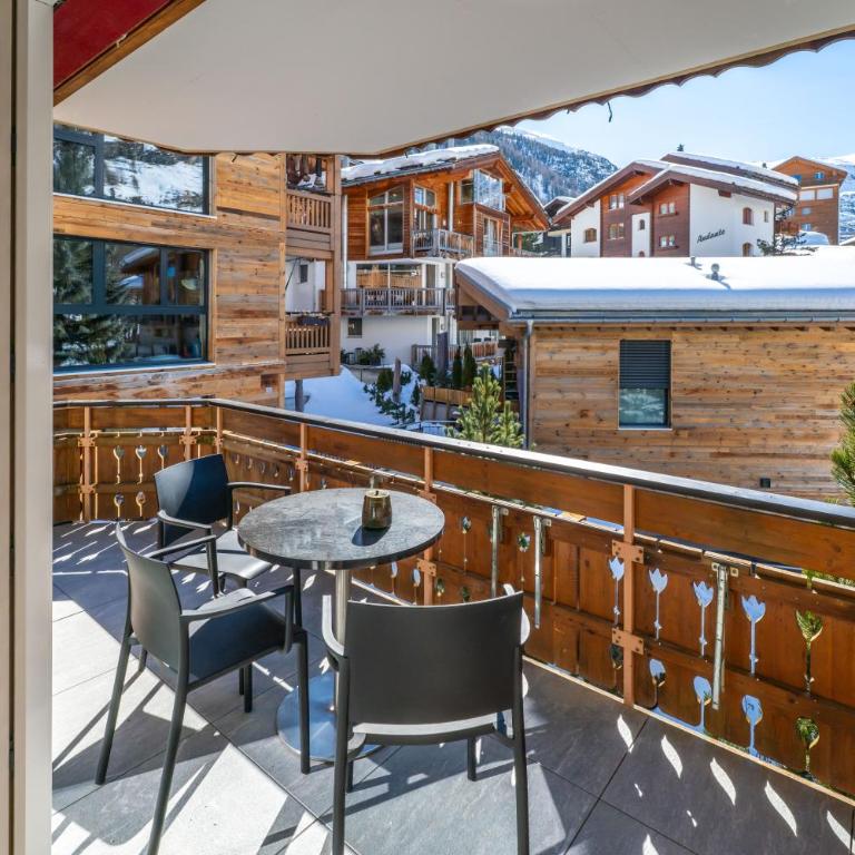 Alpine black Pearl - modern & stylish by Inspiringplaces Zermatt - Apartamento de 2 dormitorios con balcón - 40