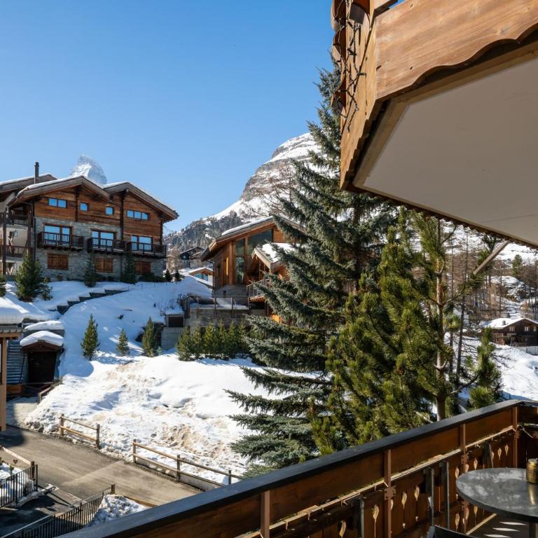 Alpine black Pearl - modern & stylish by Inspiringplaces Zermatt - Apartamento de 2 dormitorios con balcón - 42