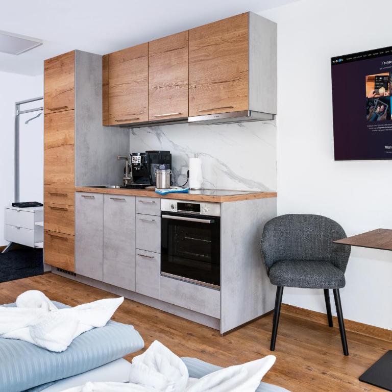 Berg Fux - 5 neue wohlfühl Ferienwohnungen mit Bergblick, Balkon, Parkplatz, nahe Oberstdorf - Deluxe Studio - 15