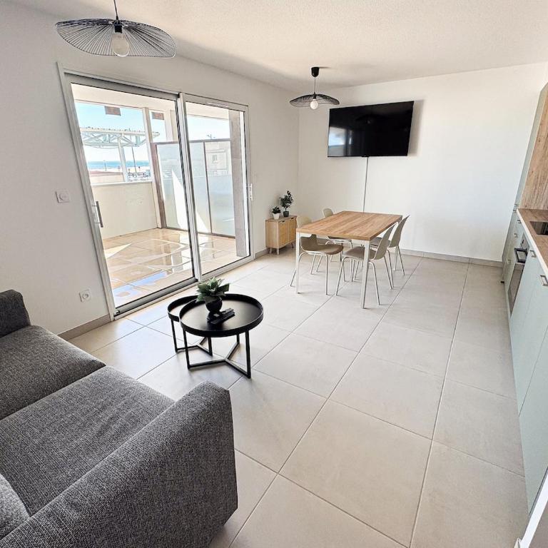 Appartement équipé avec terrasse vue mer et climatisation - Appartement 1 Chambre - 1